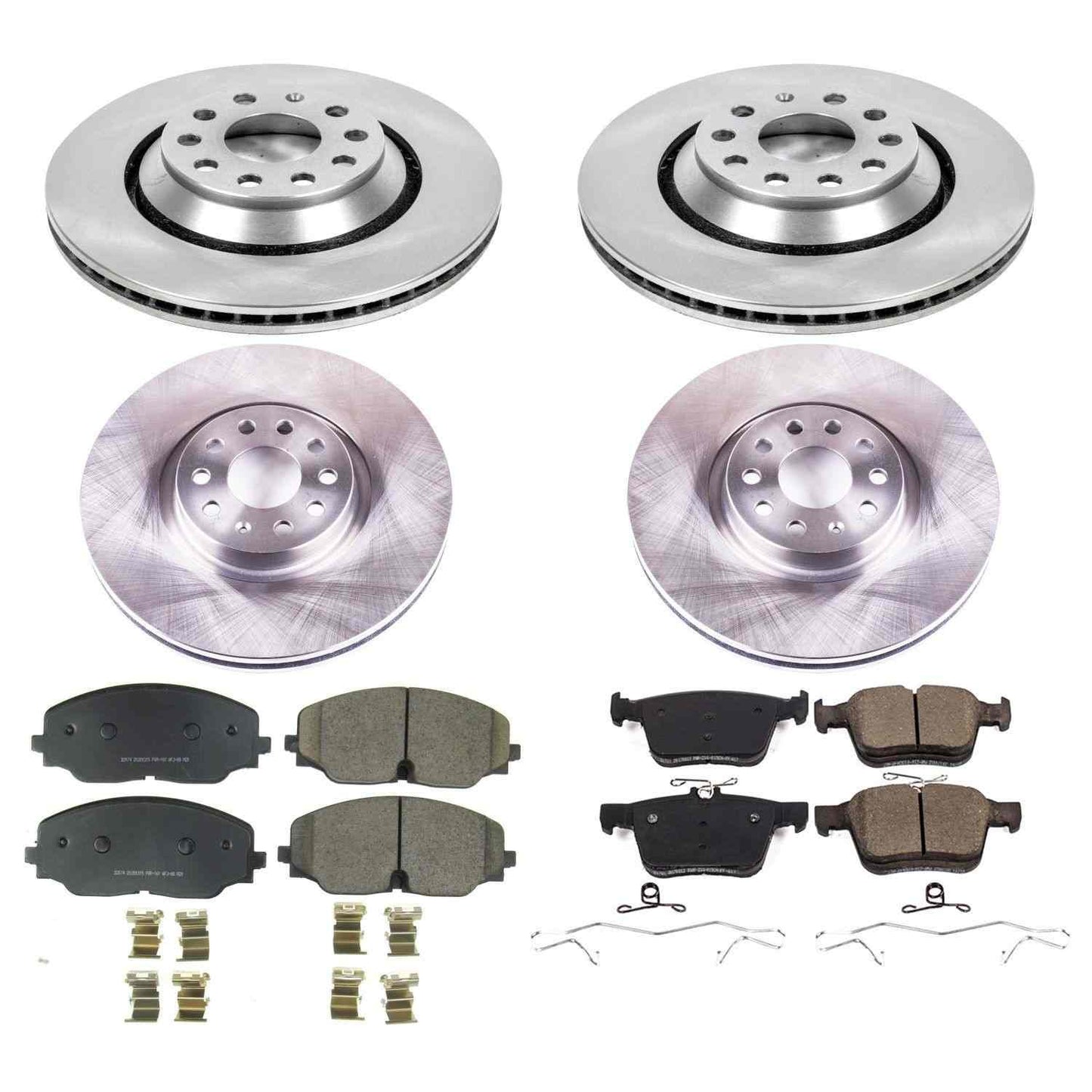 PowerStop Power Stop 2018 Volkswagen Atlas Front & Rear Autospecialty Brake Kit KOE8118