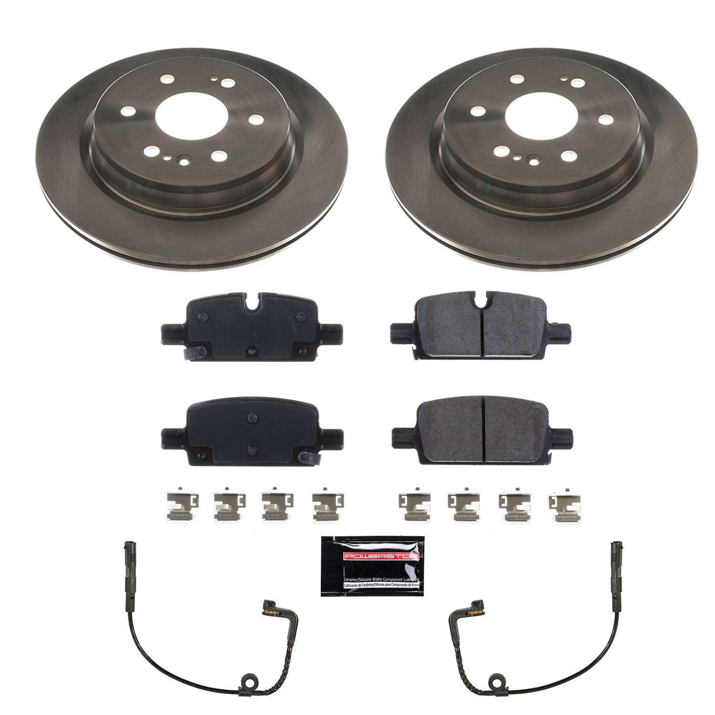 Power Stop 2019 Chevrolet Silverado 1500 Rear Autospecialty Brake Kit KOE8173