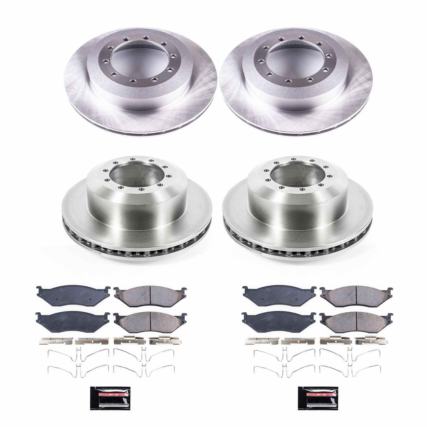 PowerStop Power Stop 07-09 Ford F53 Front & Rear Autospecialty Brake Kit KOE8178