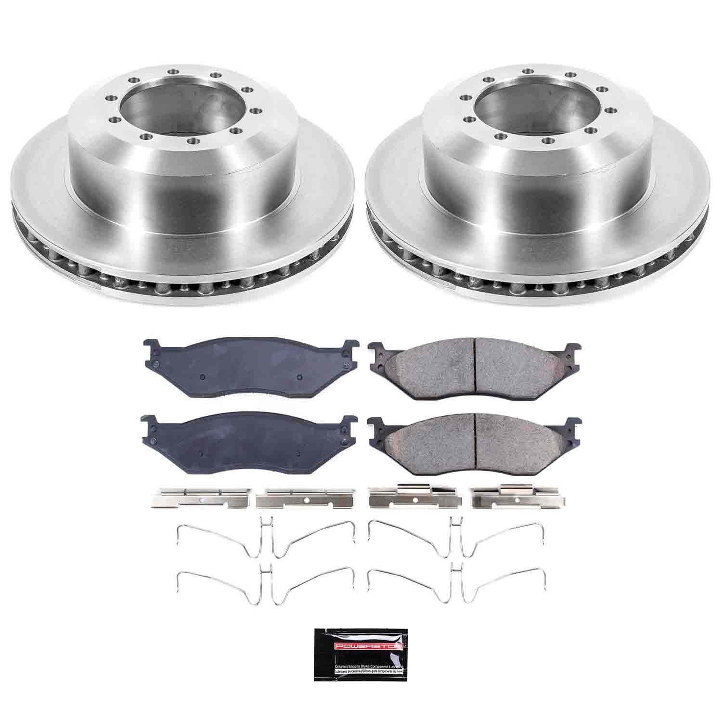 PowerStop Power Stop 07-09 Ford F53 Front or Rear Autospecialty Brake Kit KOE8179