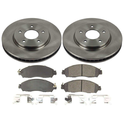 PowerStop Power Stop 18-19 Nissan Leaf Front Autospecialty Brake Kit KOE8275