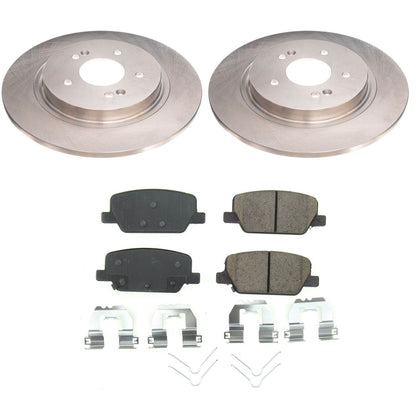 Power Stop 2019 Hyundai Santa Fe Rear Autospecialty Brake Kit KOE8310