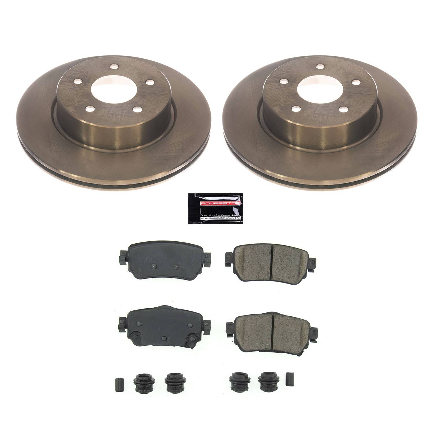 Power Stop 18-19 Nissan Leaf Rear Autospecialty Brake Kit KOE8313