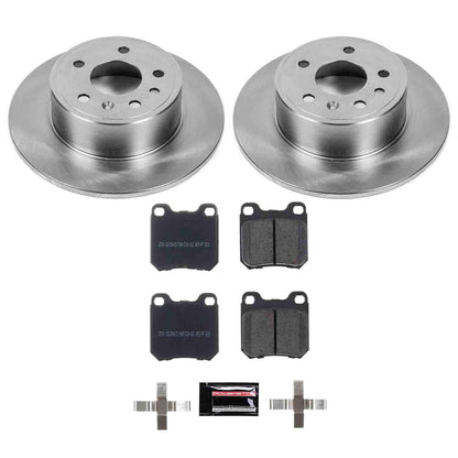 PowerStop Power Stop 99-03 Saab 9-3 Rear Autospecialty Brake Kit KOE831