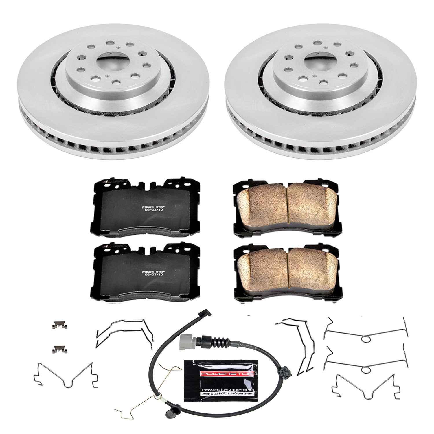 Power Stop 18-19 Lexus LS500 Front Autospecialty Brake Kit KOE8320