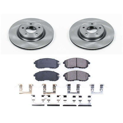 PowerStop Power Stop 2019 Nissan Sentra Front Autospecialty Brake Kit KOE8327