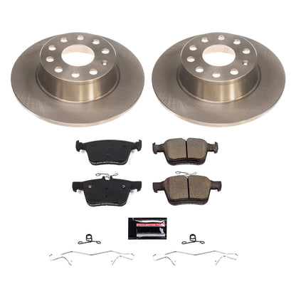 Power Stop 2019 Volkswagen Jetta Rear Autospecialty Brake Kit KOE8337