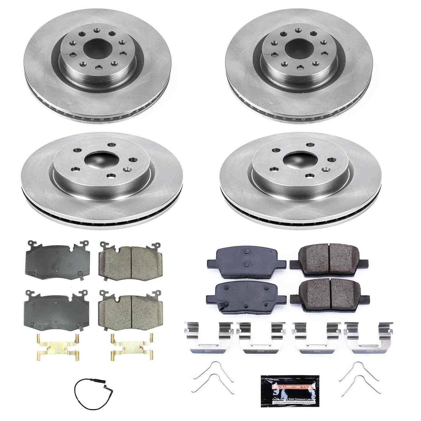 Power Stop 2019 Cadillac CT6 Front & Rear Autospecialty Brake Kit KOE8341