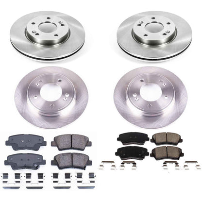 PowerStop Power Stop 2019 Hyundai Veloster Front & Rear Autospecialty Brake Kit KOE8346