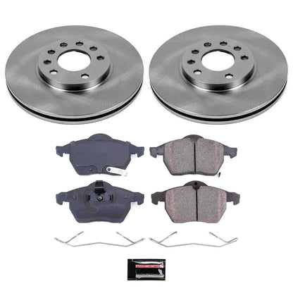 PowerStop Power Stop 99-03 Saab 9-3 Front Autospecialty Brake Kit KOE834