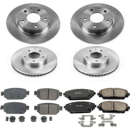 PowerStop Power Stop 2019 Mazda CX-3 Front & Rear Autospecialty Brake Kit KOE8350
