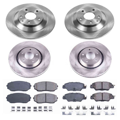 PowerStop Power Stop 2019 Mazda CX-5 Front & Rear Autospecialty Brake Kit KOE8351