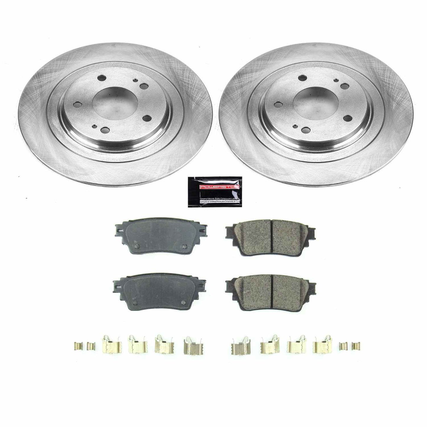 Power Stop 2018 Mitsubishi Eclipse Cross Rear Autospecialty Brake Kit KOE8381