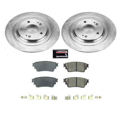 Power Stop 2018 Mitsubishi Eclipse Cross Rear Autospecialty Brake Kit KOE8381