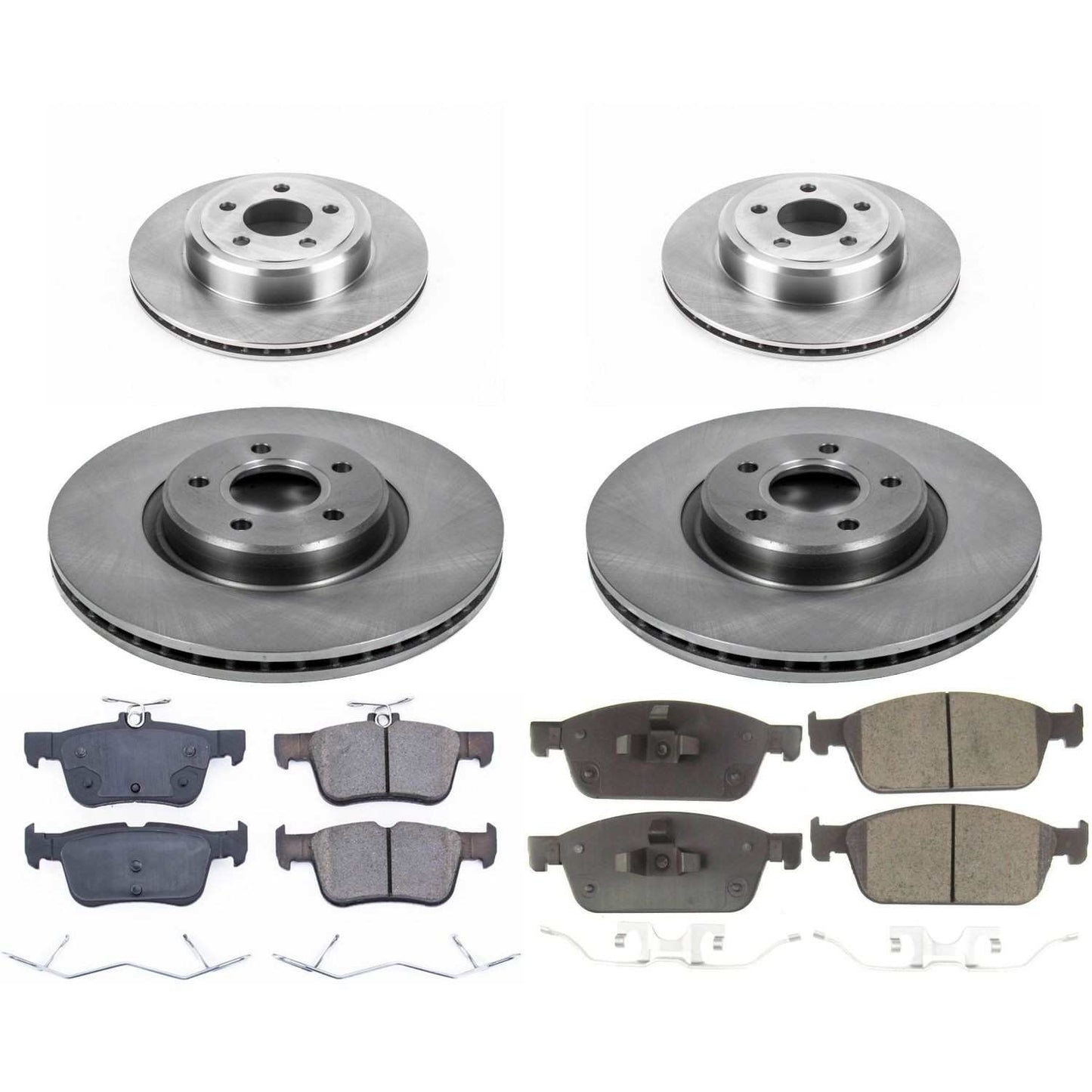 PowerStop Power Stop 17-19 Lincoln MKC Front & Rear Autospecialty Brake Kit KOE8390