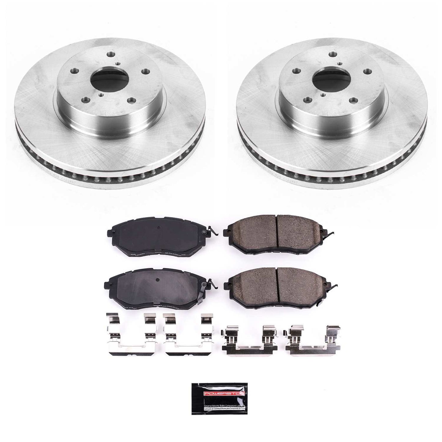 PowerStop Power Stop 2015 Subaru Legacy Front Autospecialty Brake Kit KOE8404