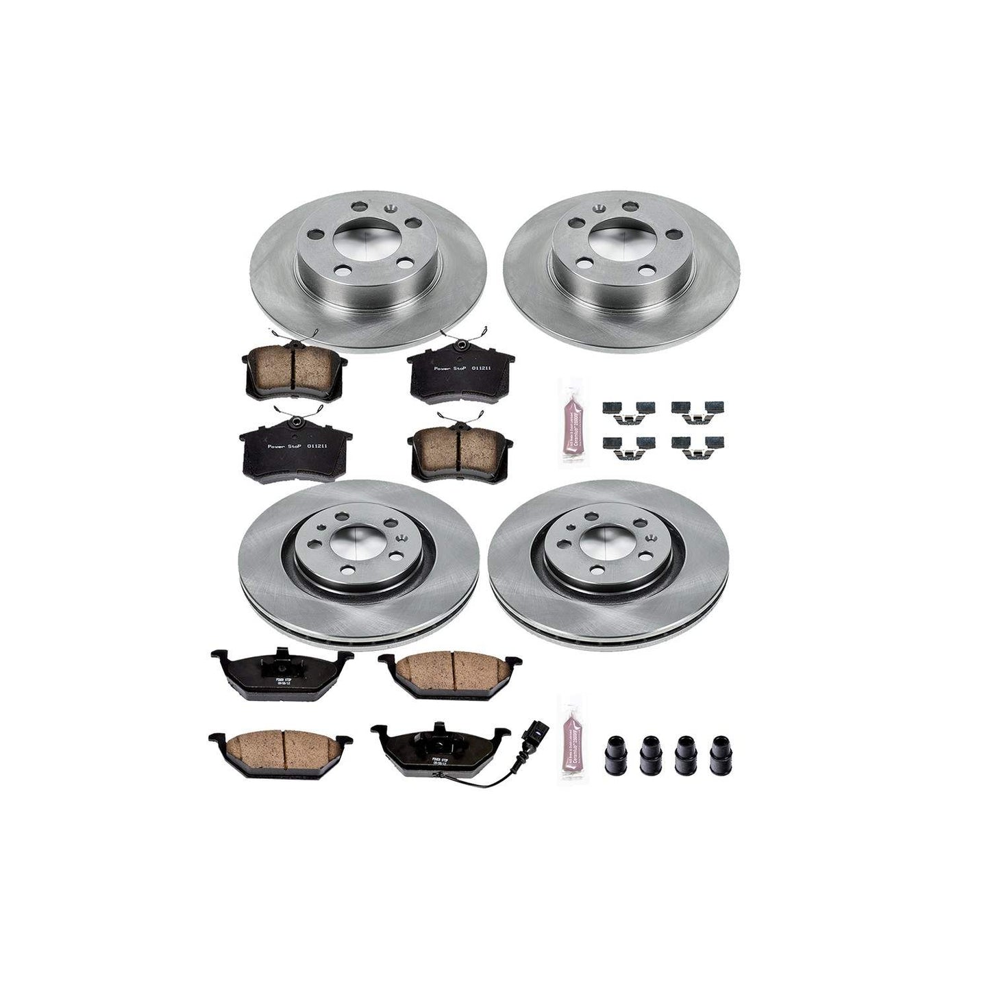 PowerStop Power Stop 99-06 Volkswagen Beetle Front & Rear Autospecialty Brake Kit KOE840