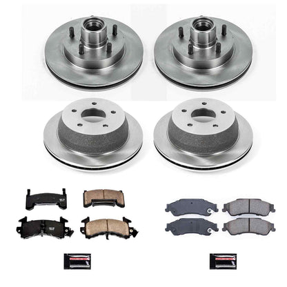 PowerStop Power Stop 2003 Chevrolet S10 Front & Rear Autospecialty Brake Kit KOE8437