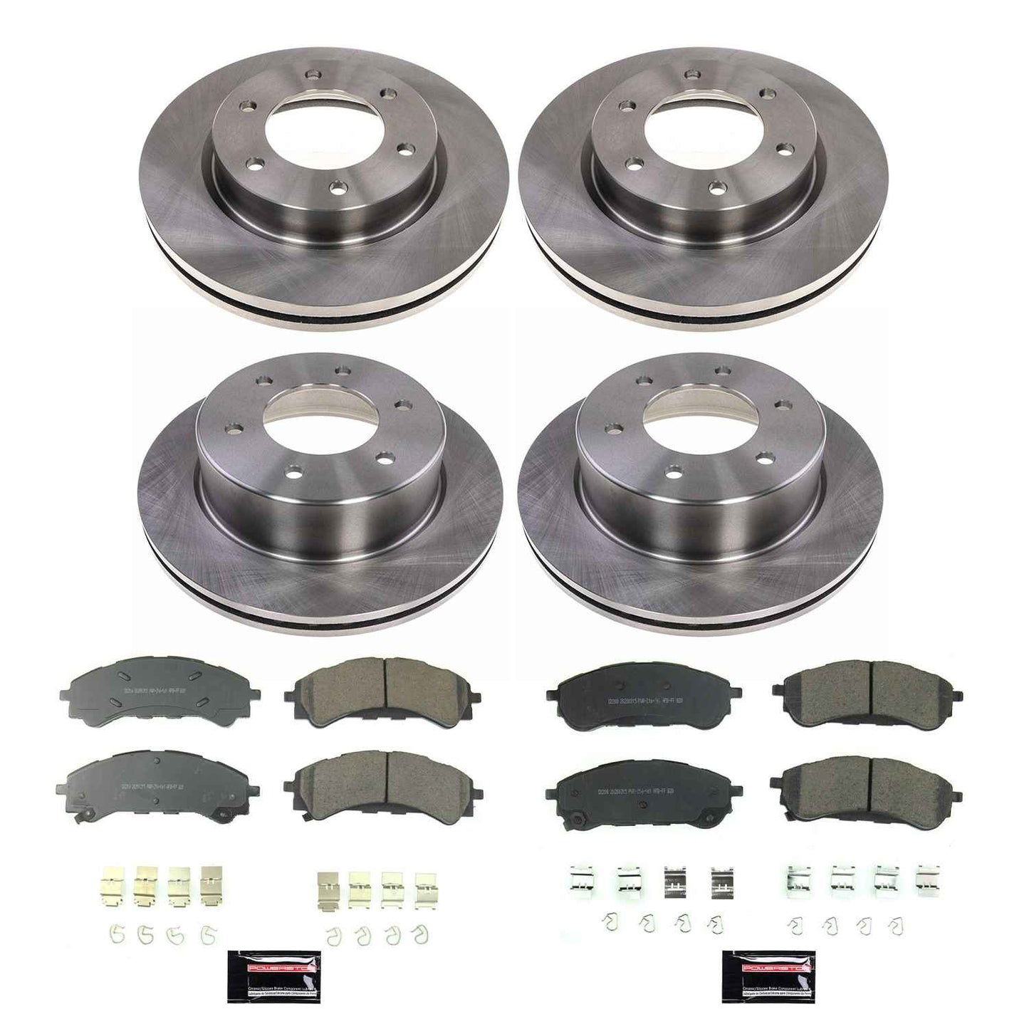 PowerStop Power Stop 19-21 Ford Ranger Front & Rear Autospecialty Brake Kit KOE8448