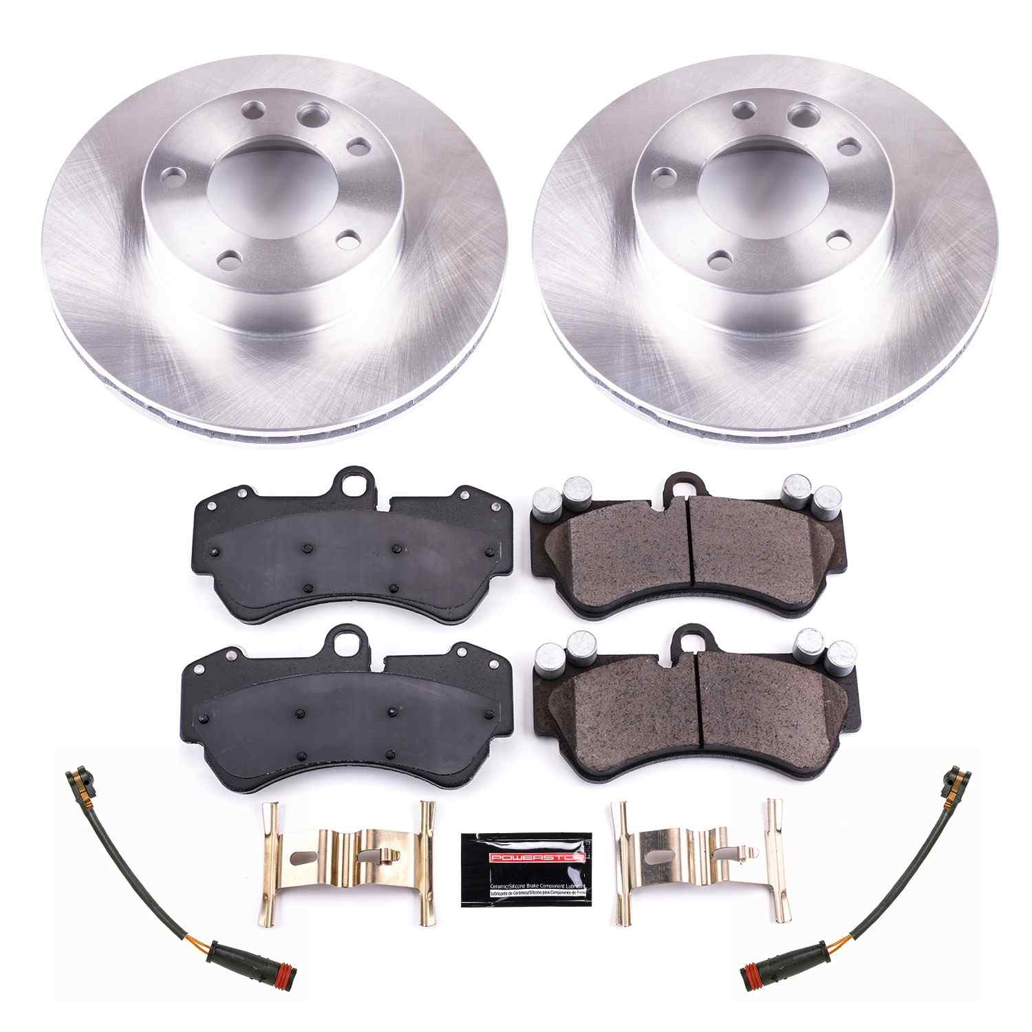 Power Stop 17-18 Mercedes-Benz G550 4x4 Front Autospecialty Brake Kit KOE8475