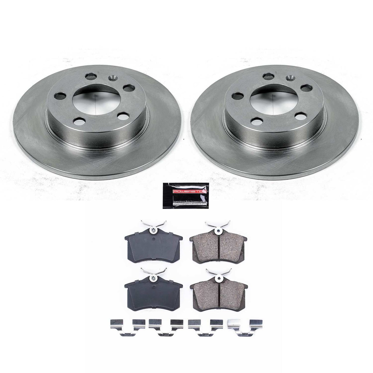 PowerStop Power Stop 98-10 Volkswagen Beetle Rear Autospecialty Brake Kit KOE847
