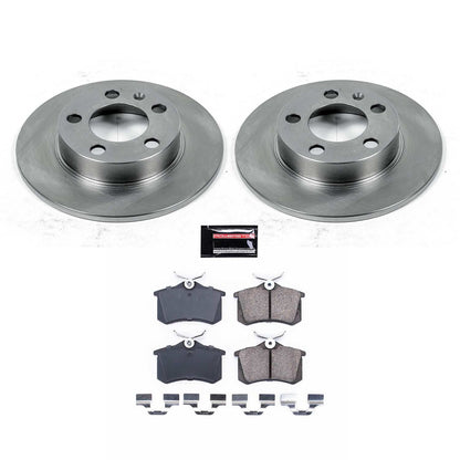 PowerStop Power Stop 98-10 Volkswagen Beetle Rear Autospecialty Brake Kit KOE847