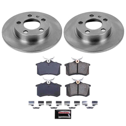 PowerStop Power Stop 99-06 Audi TT Rear Autospecialty Brake Kit KOE848