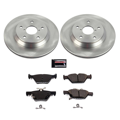 PowerStop Power Stop 19-21 Subaru Forester Rear Autospecialty Brake Kit KOE8495