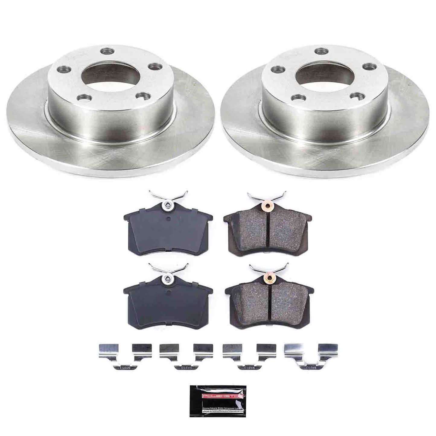 PowerStop Power Stop 98-01 Audi A6 Quattro Rear Autospecialty Brake Kit KOE849