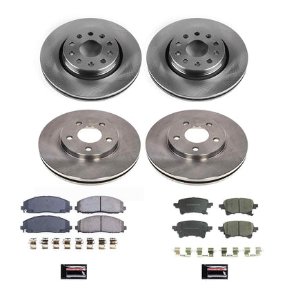 PowerStop Power Stop 20-21 Jeep Gladiator Front & Rear Autospecialty Brake Kit
 KOE8509