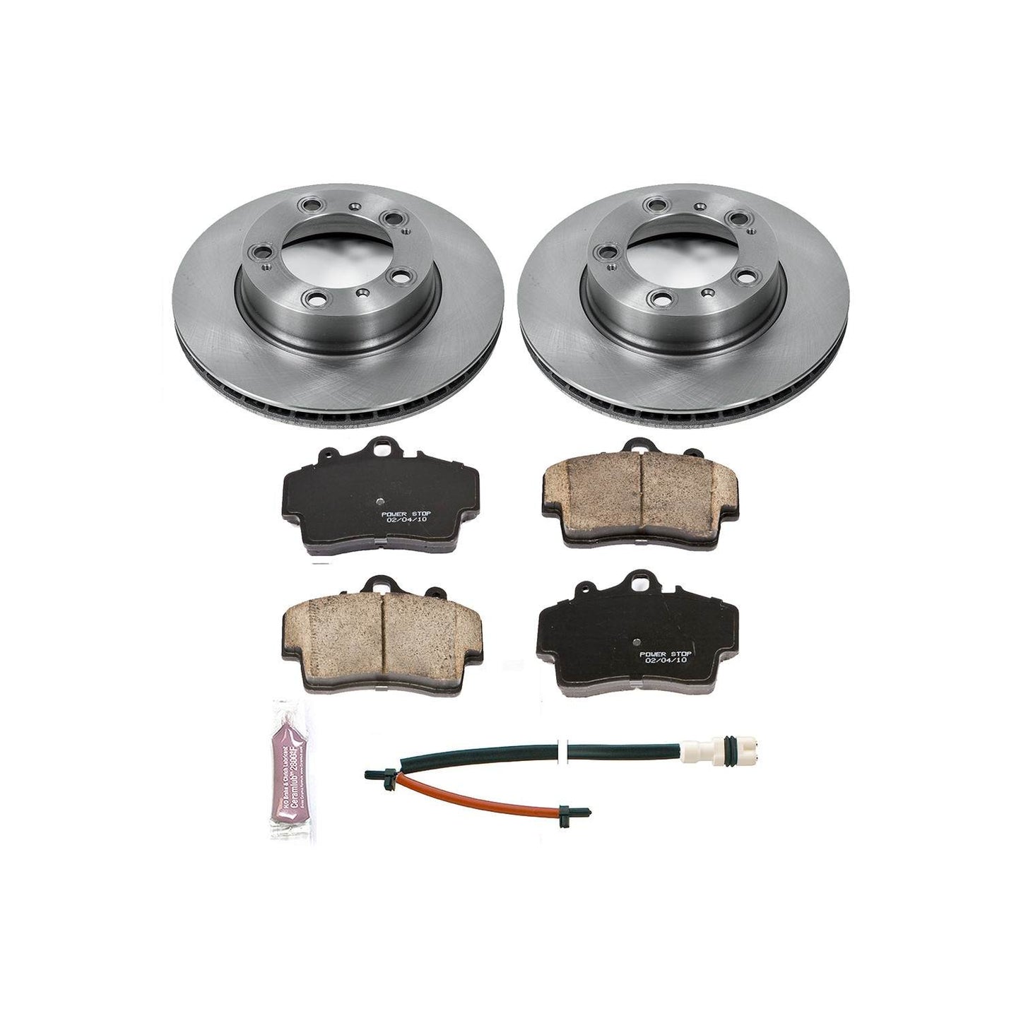 PowerStop Power Stop 97-04 Porsche Boxster Front Autospecialty Brake Kit KOE850