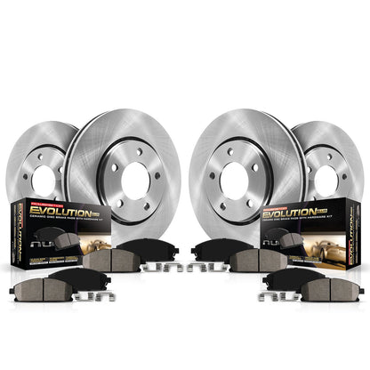 Power Stop 19-20 Ford Police Responder Hybrid Front & Rear Autospecialty Brake Kit KOE8541