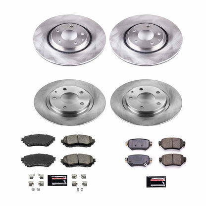 Power Stop 19-20 Mazda 6 Front & Rear Autospecialty Brake Kit KOE8618
