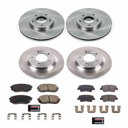 Power Stop 2017 Kia Optima Front & Rear Autospecialty Brake Kit KOE8629