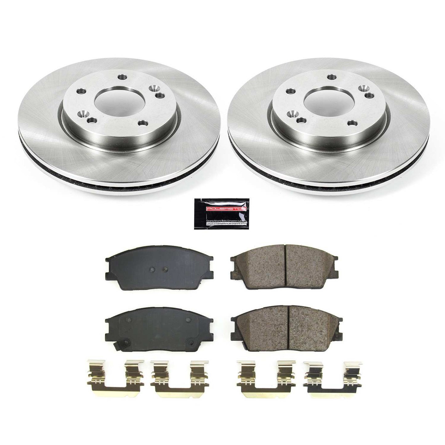 PowerStop Power Stop 20-22 Kia Soul Front Autospecialty Brake Kit KOE8663