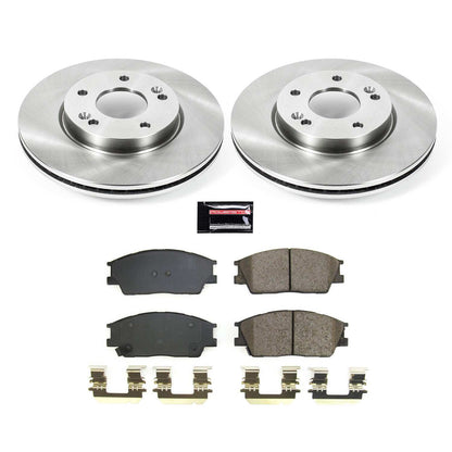 PowerStop Power Stop 20-22 Kia Soul Front Autospecialty Brake Kit KOE8663