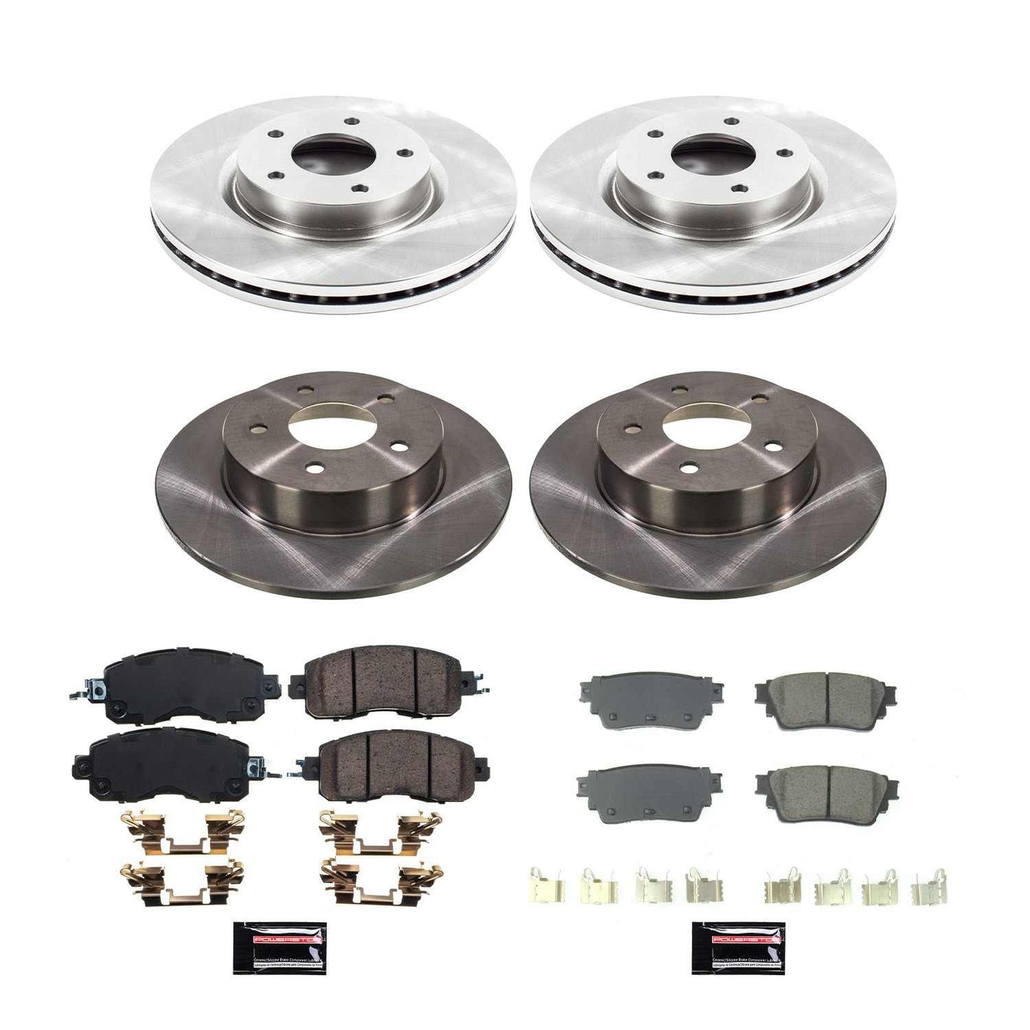 PowerStop Power Stop 19-22 Nissan Altima Front & Rear Autospecialty Brake Kit KOE8684