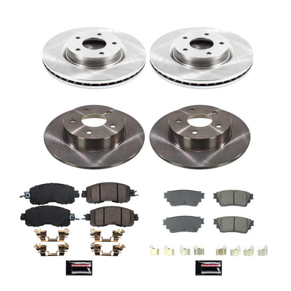 PowerStop Power Stop 19-22 Nissan Altima Front & Rear Autospecialty Brake Kit KOE8684