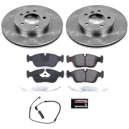 PowerStop Power Stop 2000 BMW 323i Front Autospecialty Brake Kit KOE869
