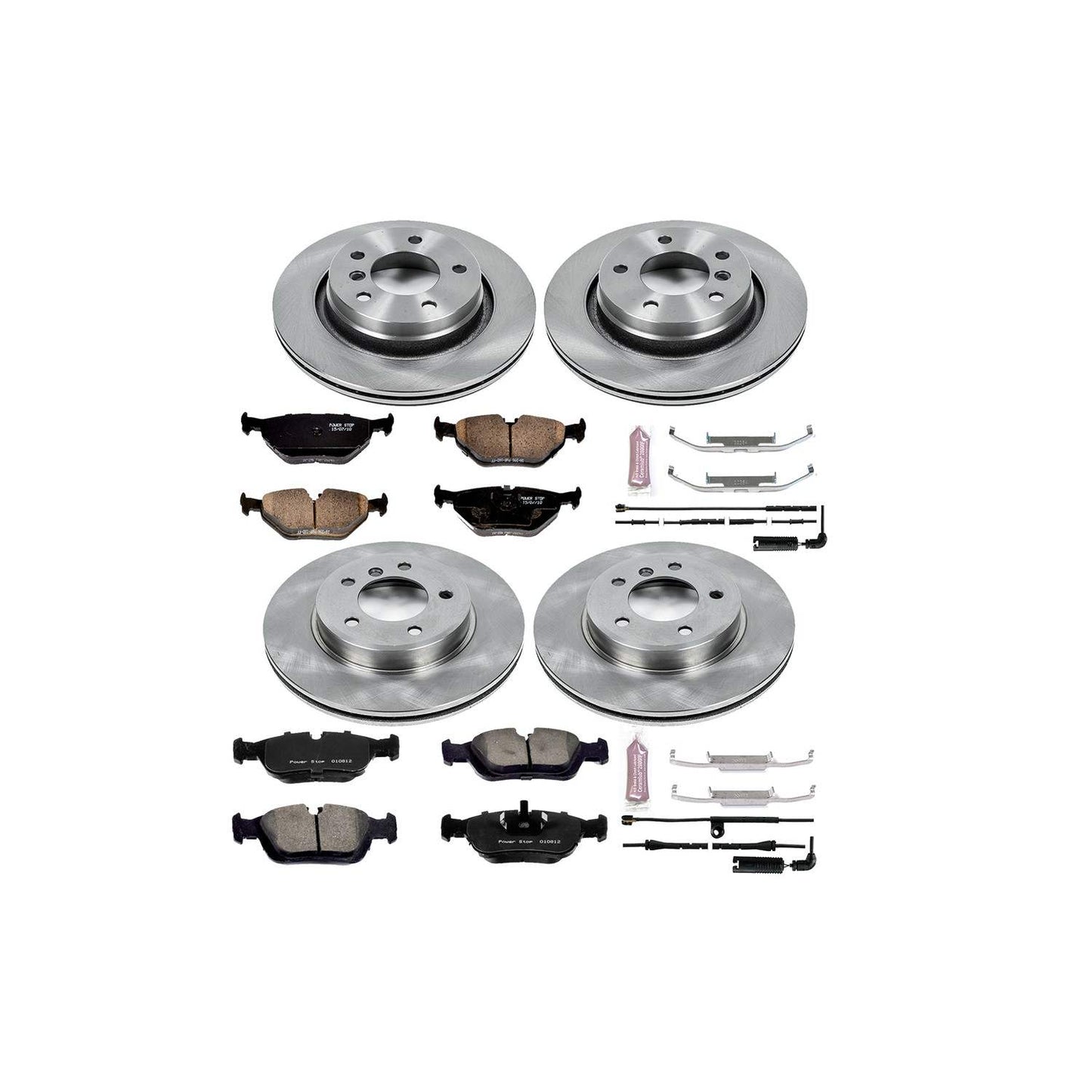 PowerStop Power Stop 2000 BMW 323i Front & Rear Autospecialty Brake Kit KOE871