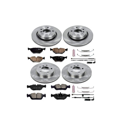 PowerStop Power Stop 2000 BMW 323i Front & Rear Autospecialty Brake Kit KOE871