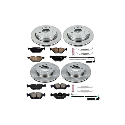 PowerStop Power Stop 01-05 BMW 325xi Front & Rear Autospecialty Brake Kit KOE874