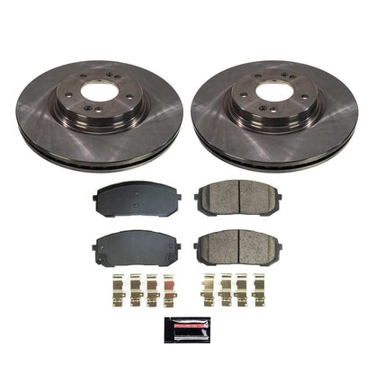 PowerStop Power Stop 2021 Kia K5 Front Autospecialty Brake Kit KOE8752