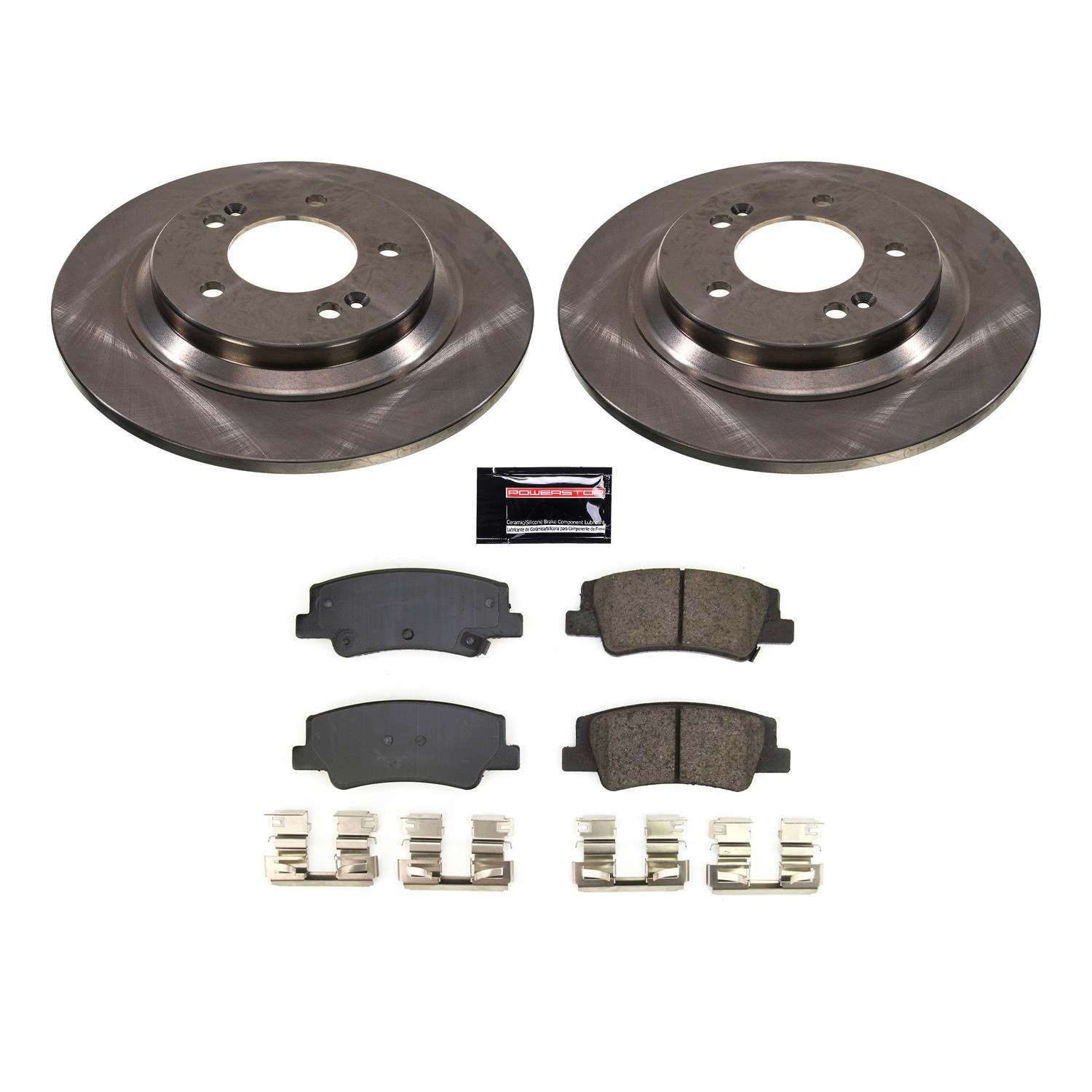 PowerStop Power Stop 2021 Kia K5 Rear Autospecialty Brake Kit KOE8772