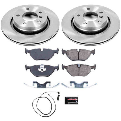 PowerStop Power Stop 2000 BMW 323i Rear Autospecialty Brake Kit KOE877