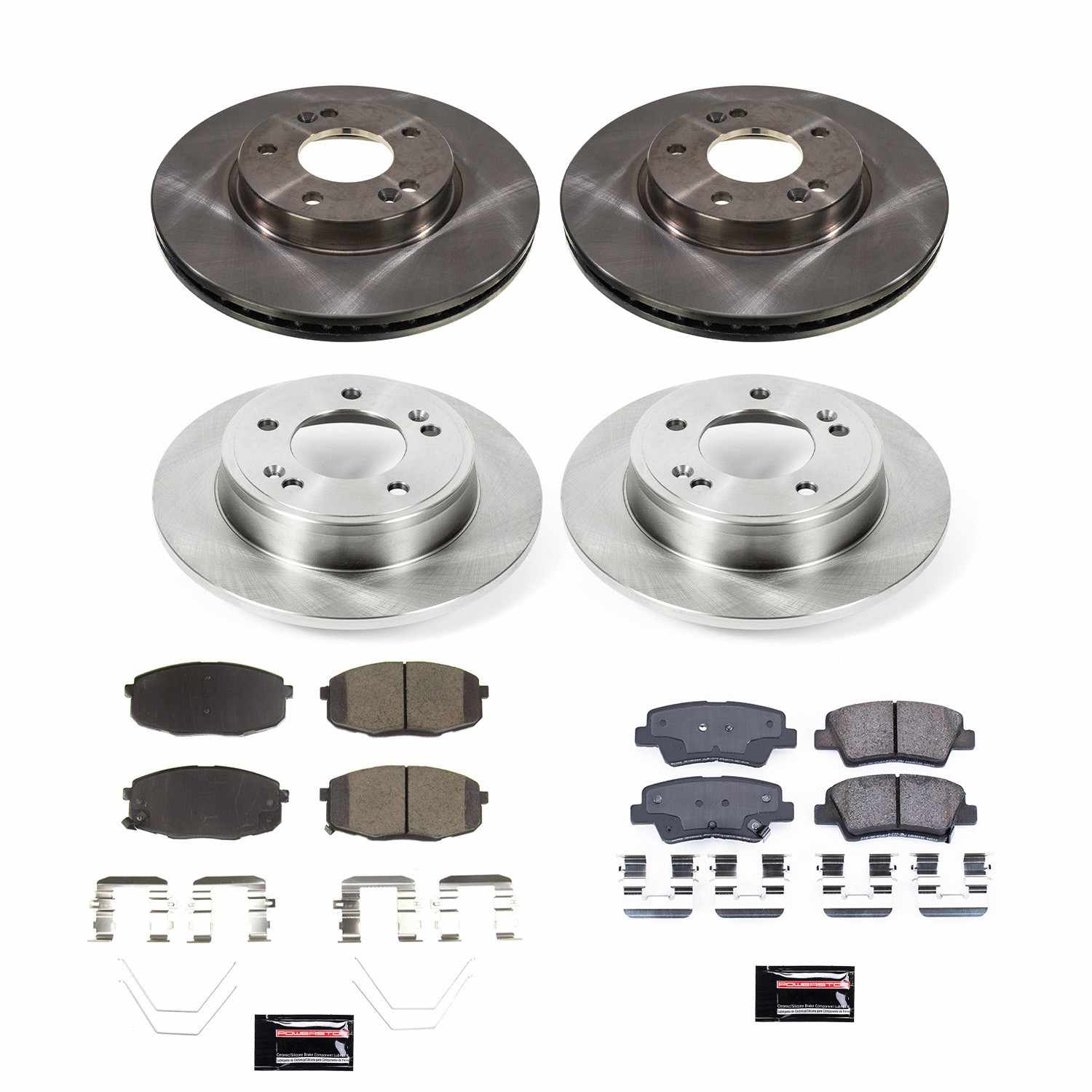 PowerStop Power Stop 19-22 Kia Forte Front and Rear Autospecialty Brake Kit
 KOE8810