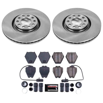 PowerStop Power Stop 00-01 Audi A6 Quattro Front Autospecialty Brake Kit KOE886