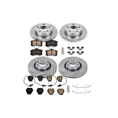 PowerStop Power Stop 01-05 Audi Allroad Quattro Front & Rear Autospecialty Brake Kit KOE889