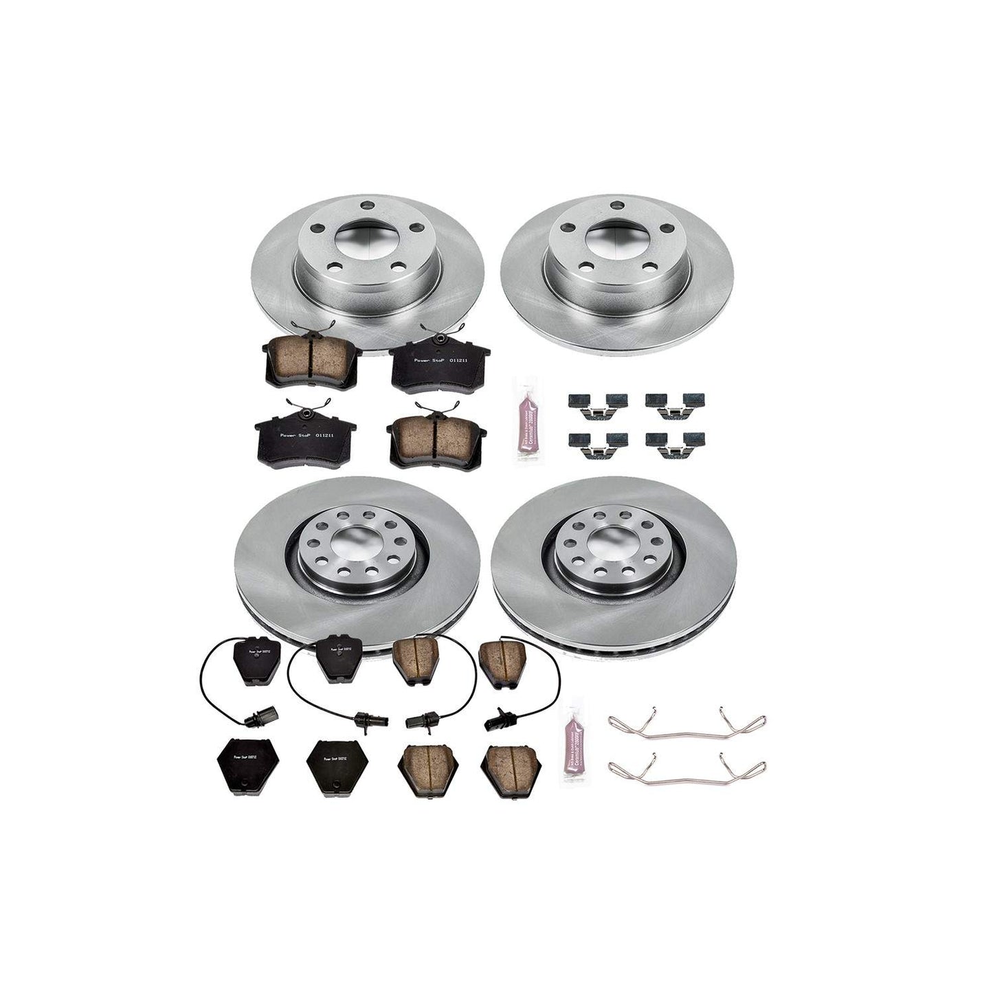 PowerStop Power Stop 00-01 Audi A6 Quattro Front & Rear Autospecialty Brake Kit KOE890