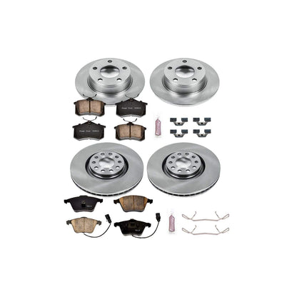 PowerStop Power Stop 01-05 Audi Allroad Quattro Front & Rear Autospecialty Brake Kit KOE892